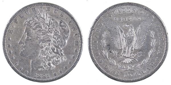 1 Доллар США (1776 - ) Серебро 