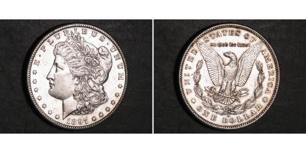1 Доллар США (1776 - ) Серебро 