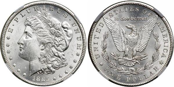 1 Доллар США (1776 - ) Серебро 