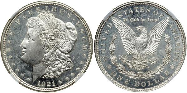 1 Доллар США (1776 - ) Серебро 