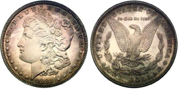 1 Доллар США (1776 - ) Серебро 