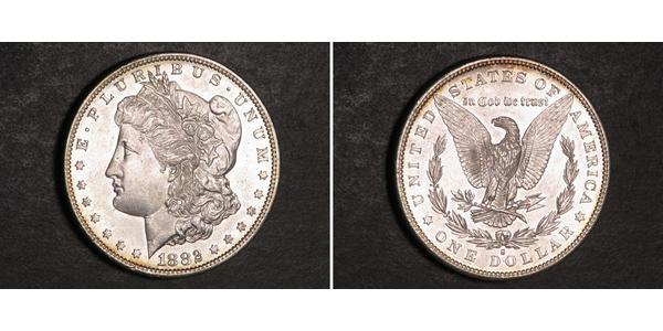 1 Доллар США (1776 - ) Серебро 
