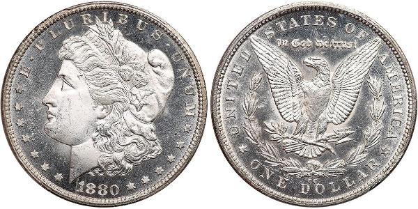 1 Доллар США (1776 - ) Серебро 