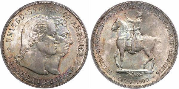 1 Доллар США (1776 - ) Серебро 