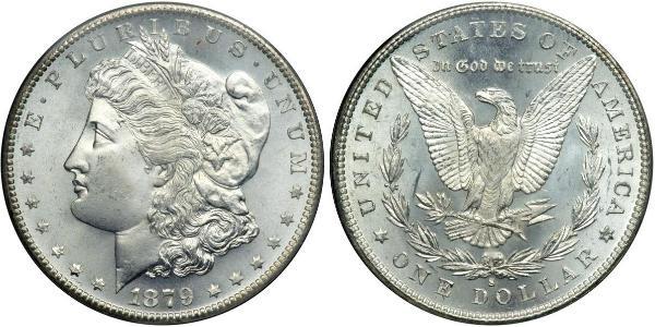 1 Доллар США (1776 - ) Серебро 