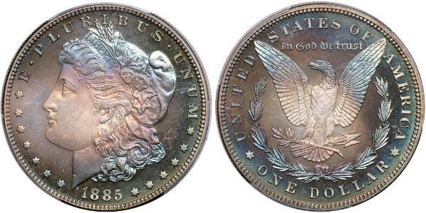 1 Доллар США (1776 - ) Серебро 