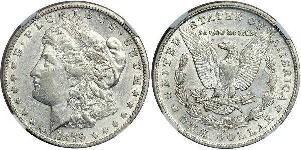 1 Доллар США (1776 - ) Серебро 