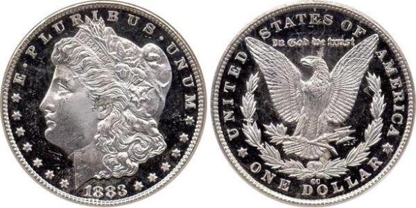 1 Доллар США (1776 - ) Серебро 