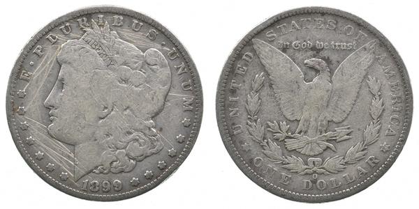 1 Доллар США (1776 - ) Серебро 