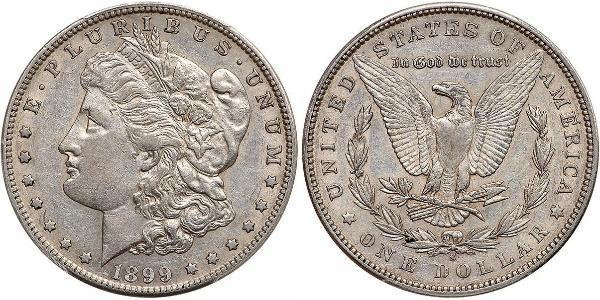 1 Доллар США (1776 - ) Серебро 