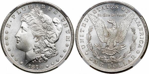 1 Доллар США (1776 - ) Серебро 