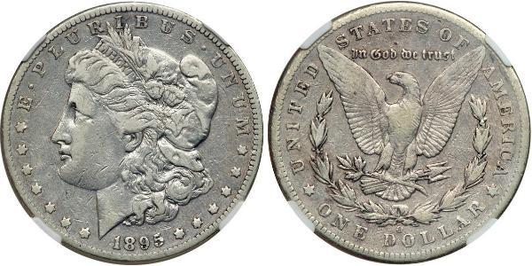 1 Доллар США (1776 - ) Серебро 