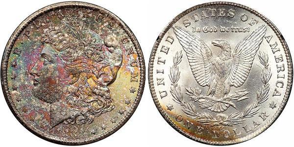 1 Доллар США (1776 - ) Серебро 