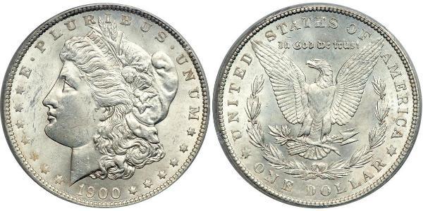 1 Доллар США (1776 - ) Серебро 