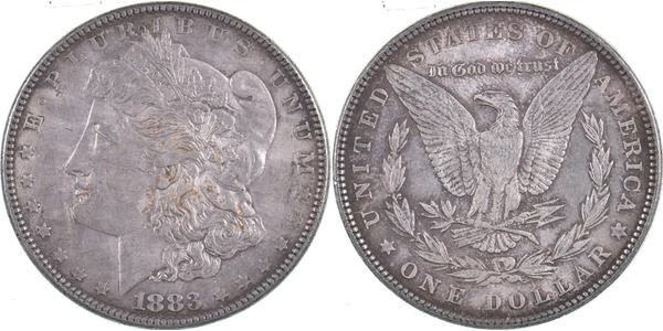 1 Доллар США (1776 - ) Серебро 
