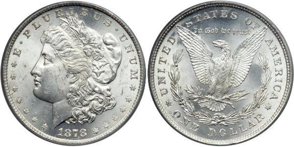 1 Доллар США (1776 - ) Серебро 