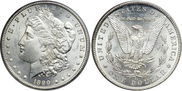 1 Доллар США (1776 - ) Серебро 