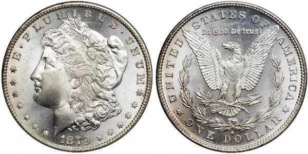 1 Доллар США (1776 - ) Серебро 
