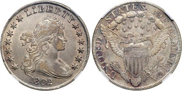 1 Доллар США (1776 - ) Серебро Anne Willing Bingham (1764-1801)