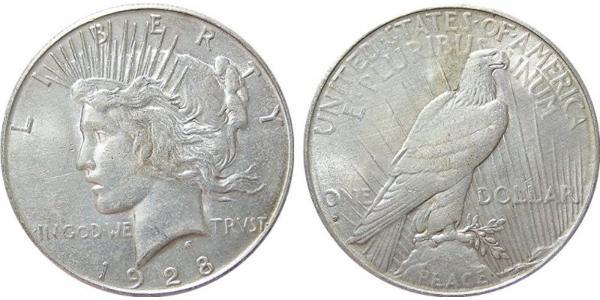 1 Доллар США (1776 - ) Серебро 