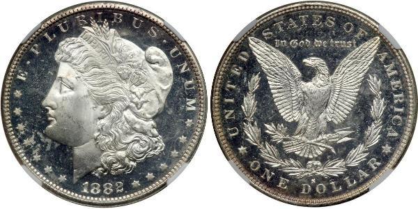 1 Доллар США (1776 - ) Серебро 