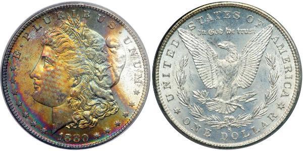 1 Доллар США (1776 - ) Серебро 