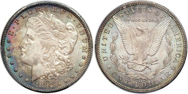 1 Доллар США (1776 - ) Серебро 