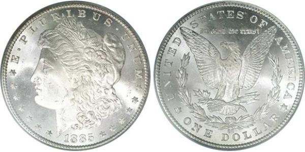 1 Доллар США (1776 - ) Серебро 