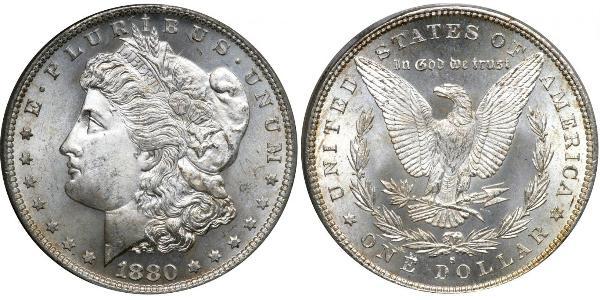 1 Доллар США (1776 - ) Серебро 