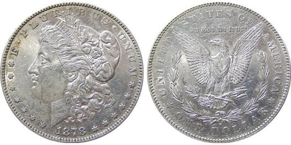 1 Доллар США (1776 - ) Серебро 