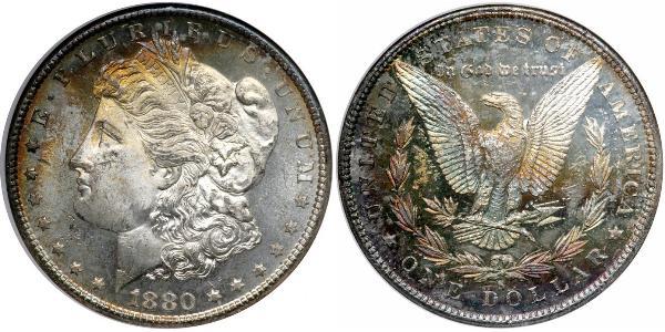 1 Доллар США (1776 - ) Серебро 