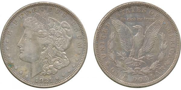 1 Доллар США (1776 - ) Серебро 