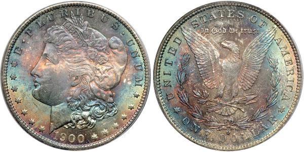 1 Доллар США (1776 - ) Серебро 