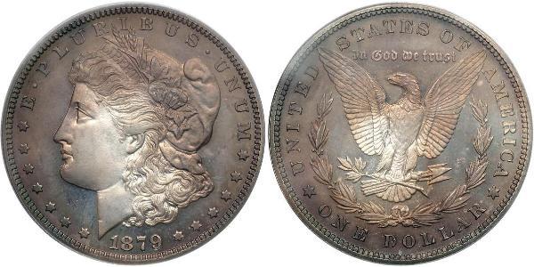 1 Доллар США (1776 - ) Серебро 