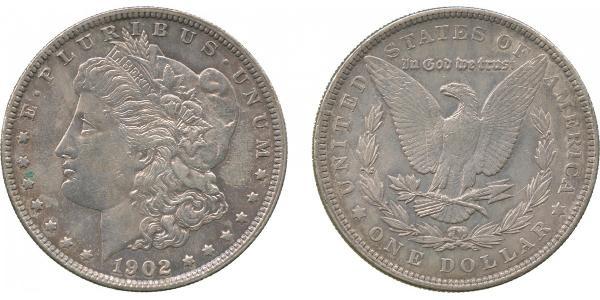 1 Доллар США (1776 - ) Серебро 