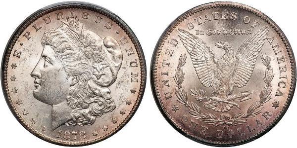 1 Доллар США (1776 - ) Серебро 