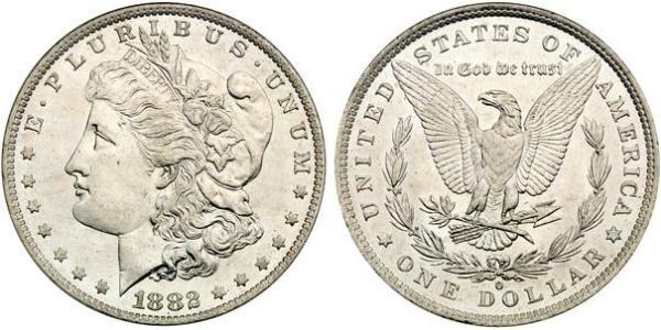 1 Доллар США (1776 - ) Серебро 