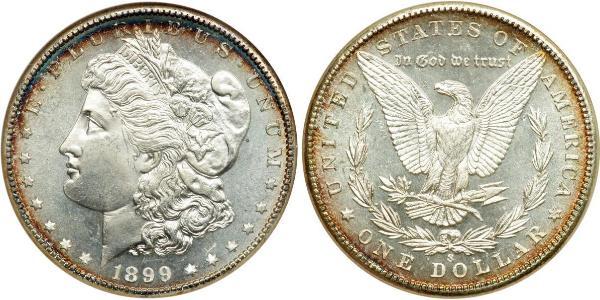 1 Доллар США (1776 - ) Серебро 