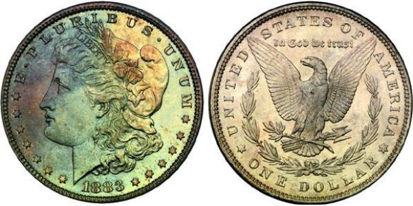 1 Доллар США (1776 - ) Серебро 