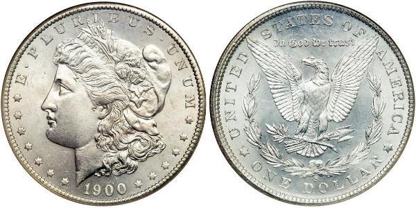 1 Доллар США (1776 - ) Серебро 