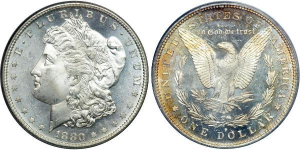 1 Доллар США (1776 - ) Серебро 