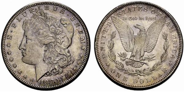 1 Доллар США (1776 - ) Серебро 