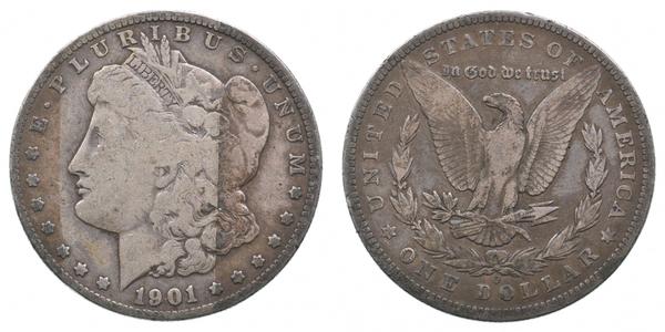 1 Доллар США (1776 - ) Серебро 