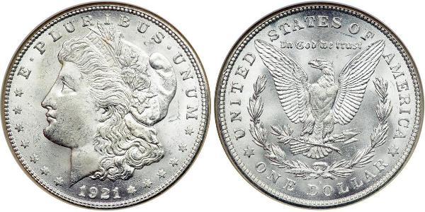 1 Доллар США (1776 - ) Серебро 