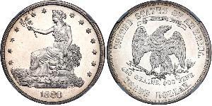 1 Доллар США (1776 - ) Серебро/Медь 