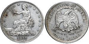 1 Доллар США (1776 - ) Серебро/Медь 