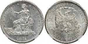 1 Доллар США (1776 - ) Серебро/Медь 