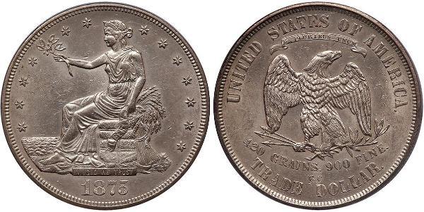 1 Доллар США (1776 - ) Серебро/Медь 