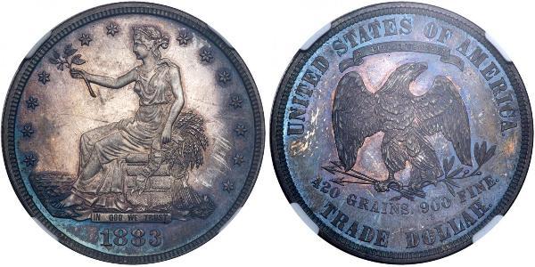 1 Доллар США (1776 - ) Серебро/Медь 