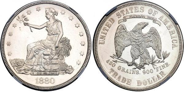 1 Доллар США (1776 - ) Серебро/Медь 